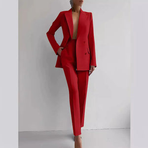 Fashion Casual Business Attire Women's Suit Rieworkes