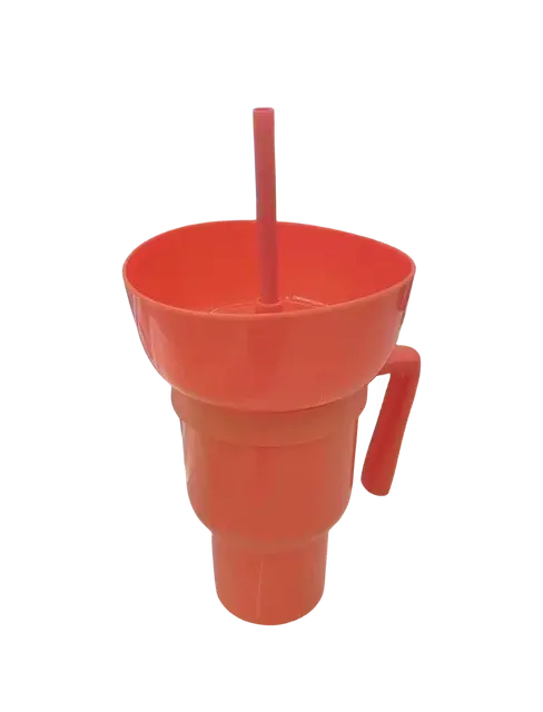 Popcorn Snack With Handle & All-In-One Drink Cup Rieworkes