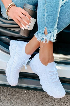 Womens Running Trainers Ladies Sneakers Slip On Walking Gym Comfy Fashion Shoes Rieworkes