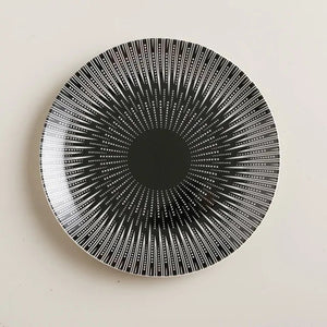 Geometric Pattern Ceramic Plate Rieworkes