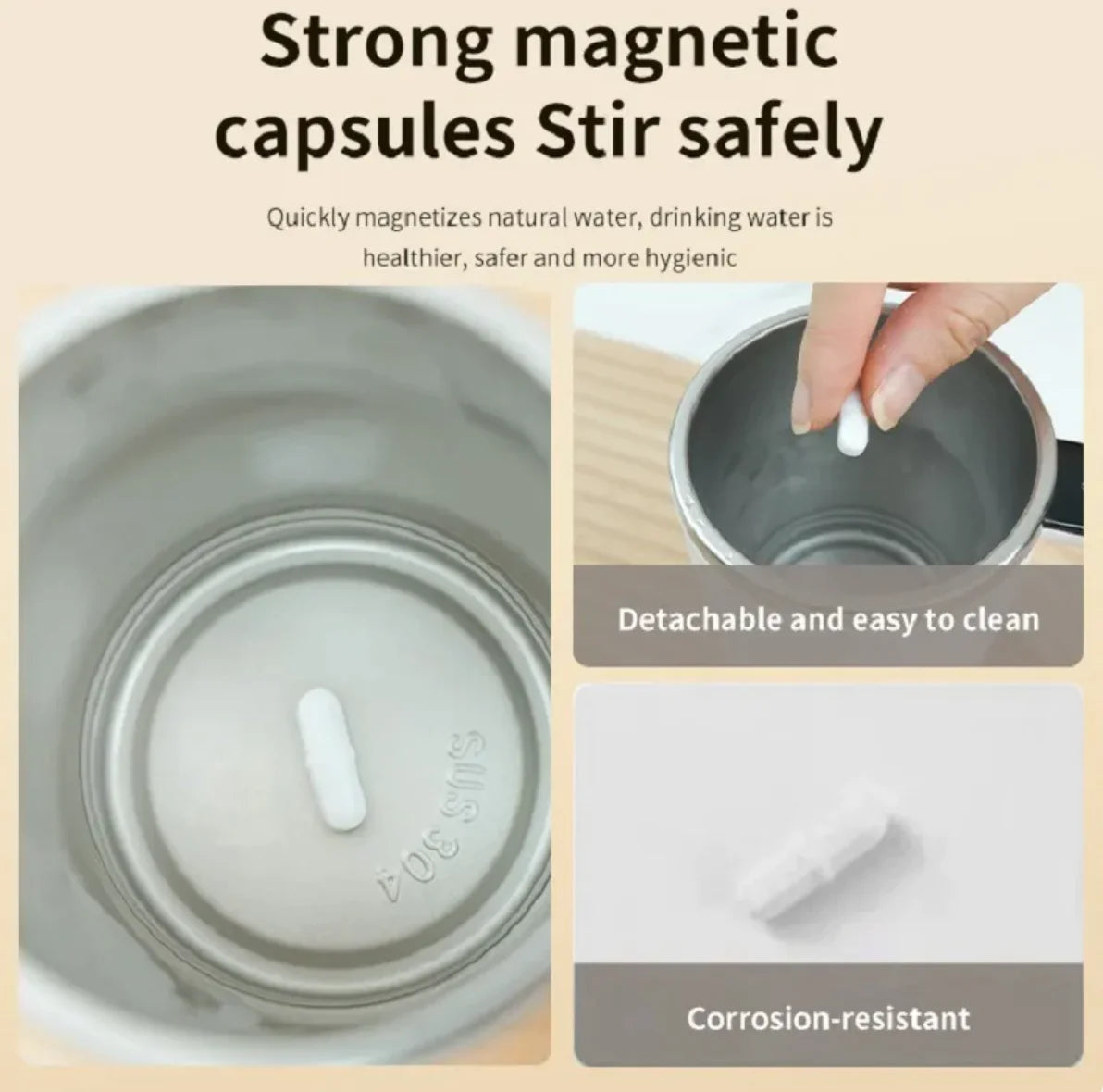 Automatic Self-Stirring Coffee Mug Mimarta