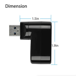 High Speed 3 Port USB 3.0 Multi HUB Splitter Expansion Desktop PC Laptop Adapter Rieworkes