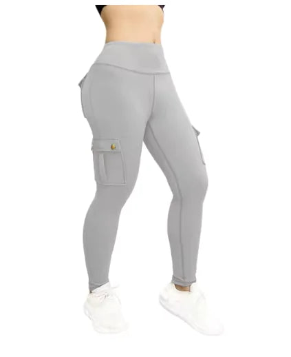High Elastic Fitness Workwear Pants with Pockets for Women Rieworkes