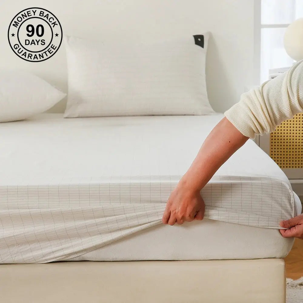 Warm Plush Fitted Sheet Elastic Mattress Cover Rieworkes
