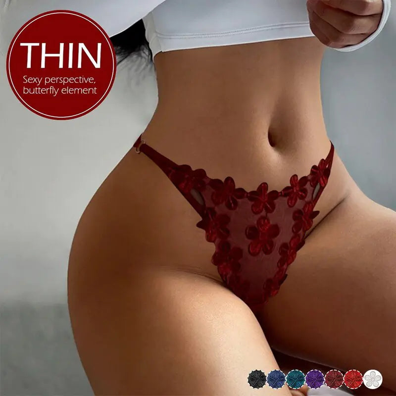 Female Underwear Lace Seamless Thongs Women Rieworkes
