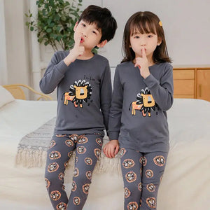 Children's Thermal Underwear Set for Autumn and Winter Mimarta