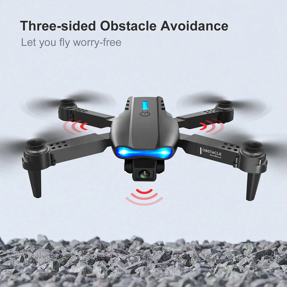 Drones Quadcopter 5G 4K GPS Drone X Pro with HD Dual Camera WiFi FPV Foldable RC Rieworkes