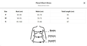 Floral Short Dress Rieworkes