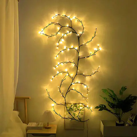 Led Light  Room Decor Tree Vines Rieworkes