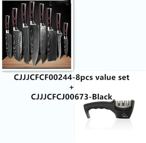 Carpenter's Special Set 6-piece Set 8-piece Set Knife Chef Knife Kitchen Knife Cooking Rieworkes