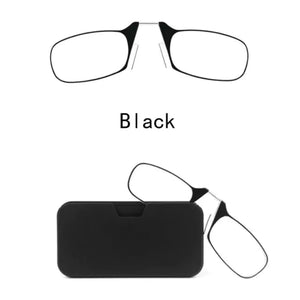 Legless Clamp Nose Reading Glasses For Both Men And Women +2.00 +2.50 Rieworkes