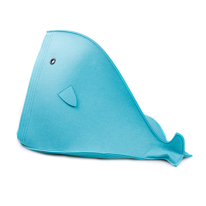 Washable Non-Woven Cat Bed, Shark Dog Bed, Foldable Pet Cave Mimarta