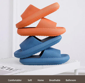 Cozy Pillow Slides Anti-Slip Sandals Ultra Soft Slippers Cloud Home Outdoor Shoe Rieworkes
