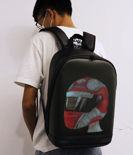 LED Display Icon Backpack Mimarta