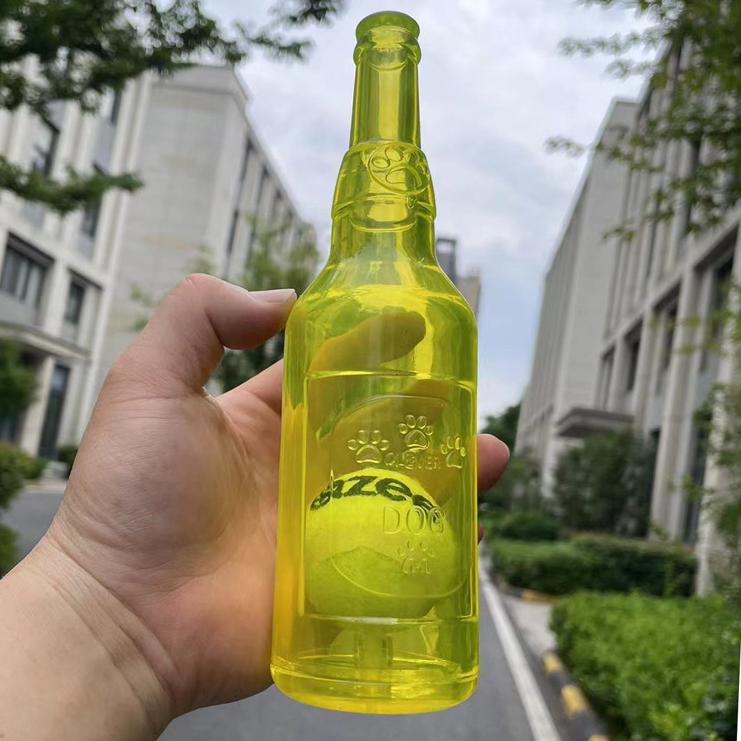 Pet TPR Tennis Bottle Toy Mimarta