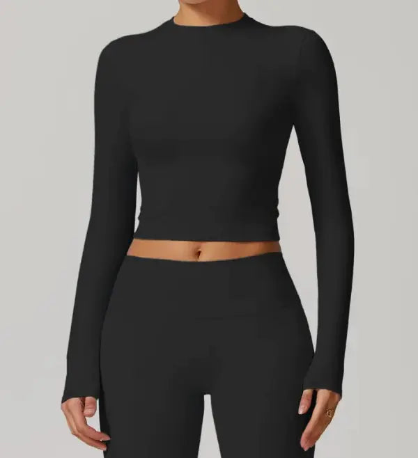 Slim Fit Long Sleeve Yoga Wear Rieworkes