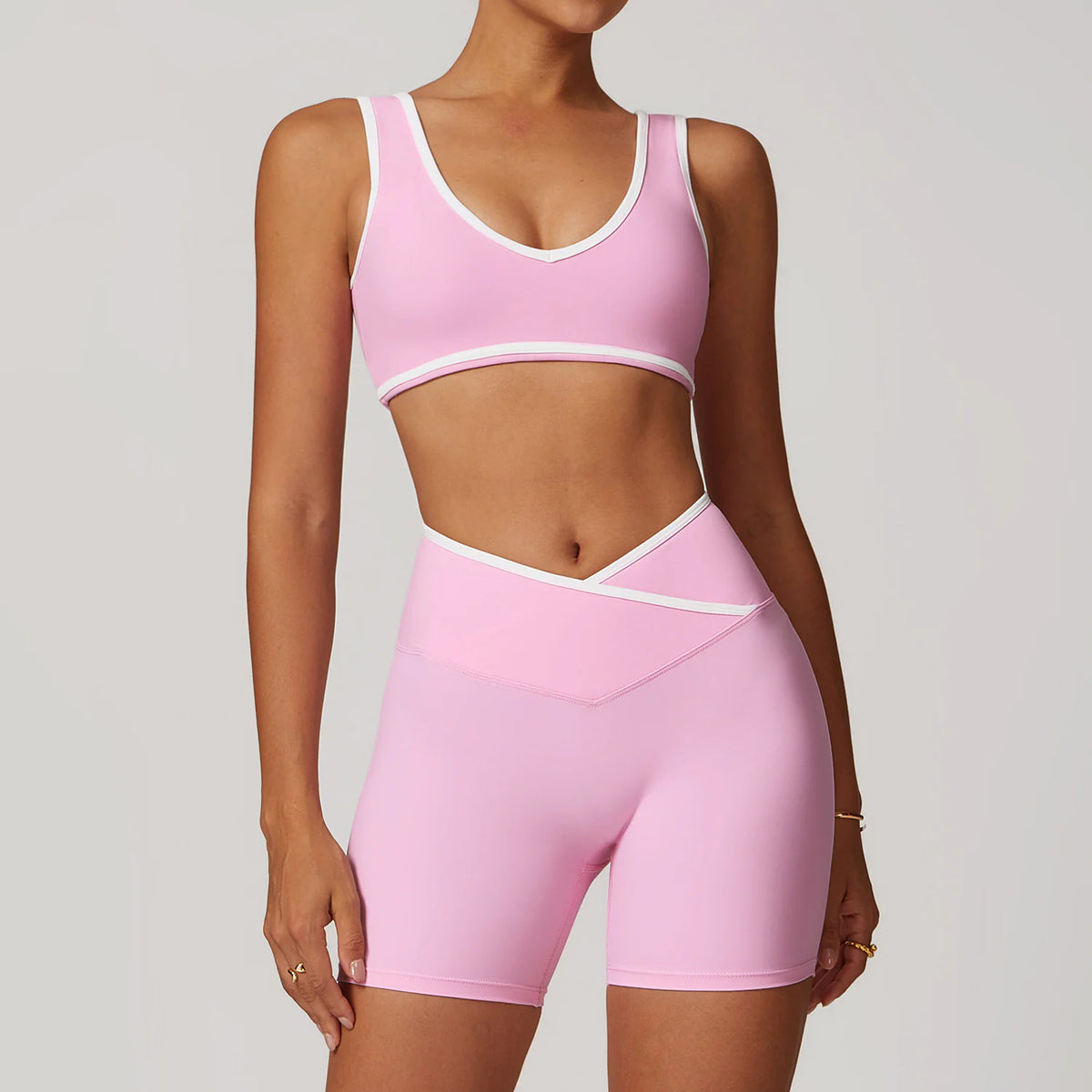 Cross High Top Sports Suit Female Fitness Yoga Wear Rieworkes