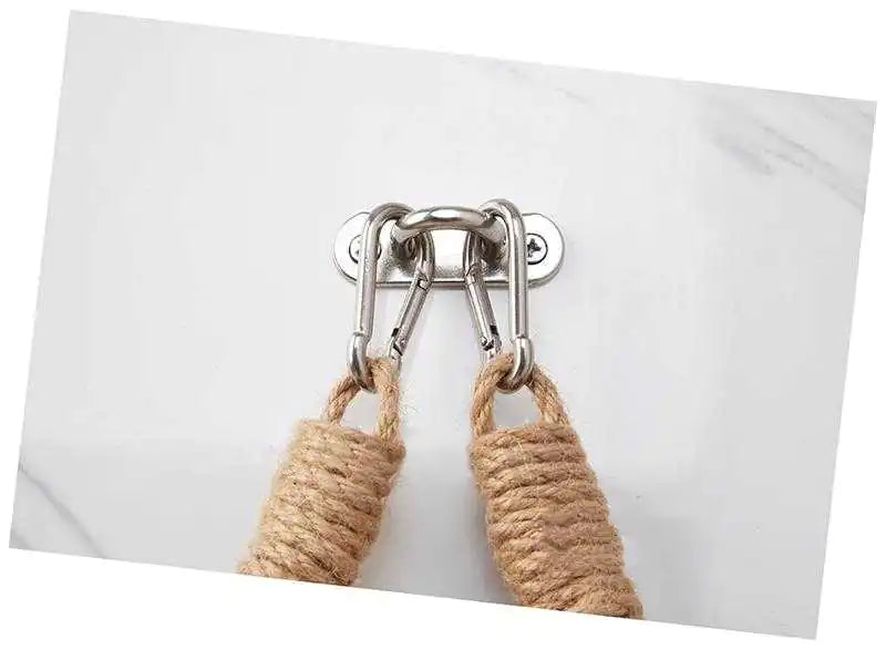 Rope Paper Holder for Wall-Mounted Bathroom Storage Mimarta