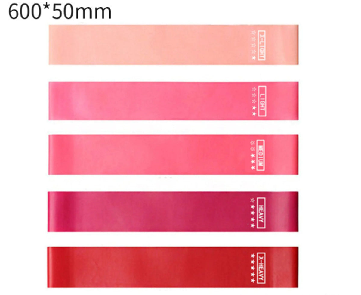 Fitness Elastic Resistance Bands Home Training Yoga Workout Gym Equipment Rieworkes