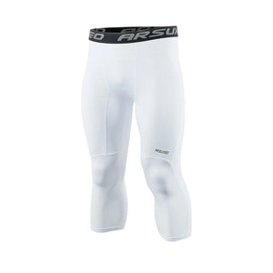 ARSUXEO Men's Compression Running Tights: Gym & Yoga Sportswear Rieworkes