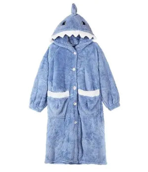 Warm Fleece Shark Robe Mimarta