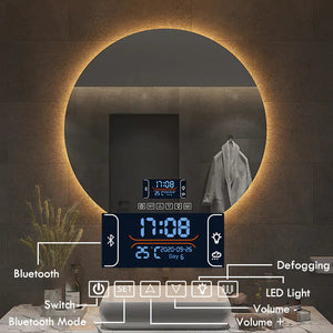 LED Bathroom Mirror Rieworkes