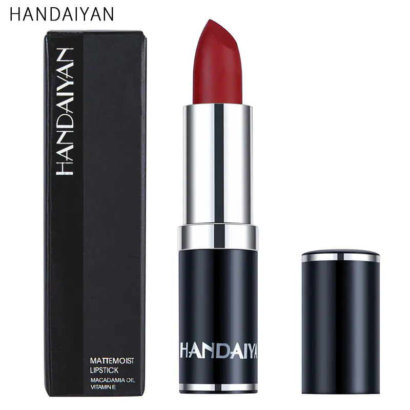 Matte Velvet Lip Gloss in Red Brown Purple Shades Mimarta