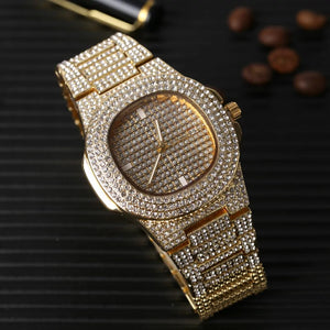 Luxury Hip Hop Diamond Cross Jewelry Combo Set Rieworkes
