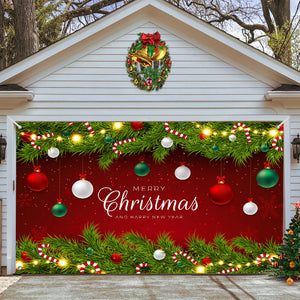 Halloween Misty Forest Garage Door Banner Rieworkes