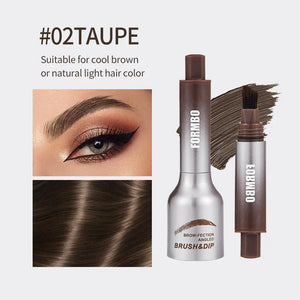 3D Eyebrow Brush with Pressing Head Eyebrow Cream Rieworkes