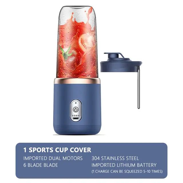 6 Blades Portable Juicer Blender - Rieworkes