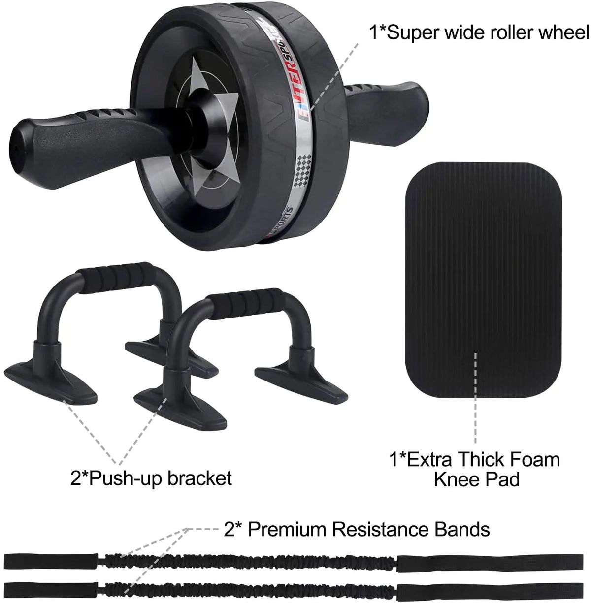 6 - in - 1 Home Gym Equipment - Rieworkes