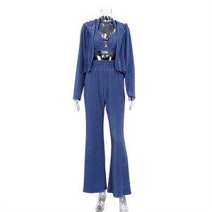 2022 Spring Fashion Loose Women's Pants Set (3 Pieces) Mimarta