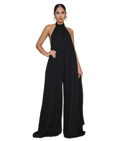 Lightweight Polyester Jumpsuit Mimarta