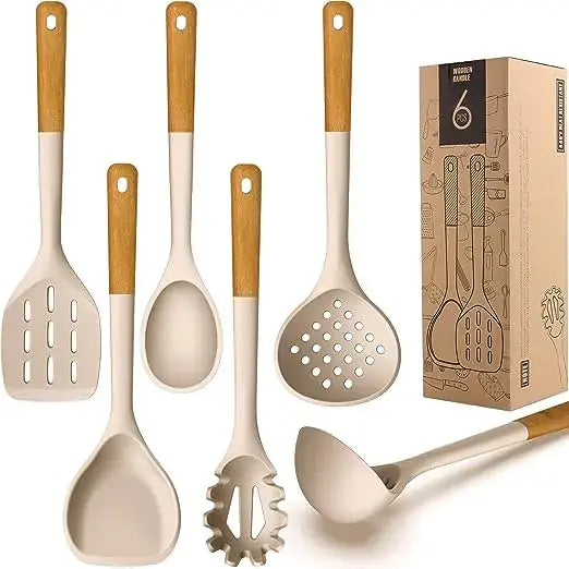 Silicone Cooking Utensils Set Rieworkes