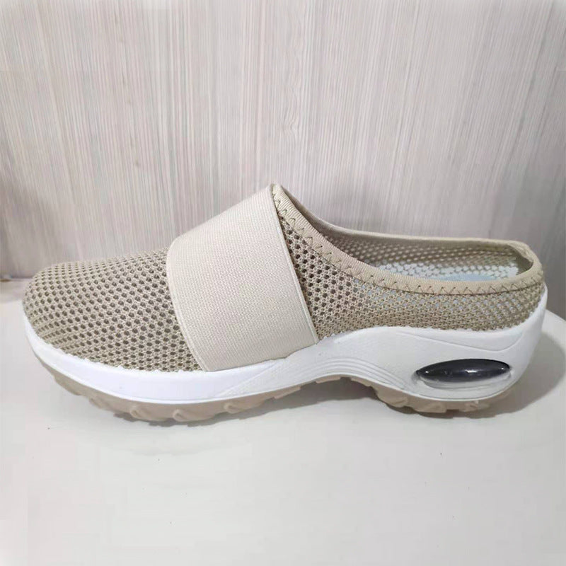 Breathable Mesh Half Support Women's Casual Shoes Mimarta