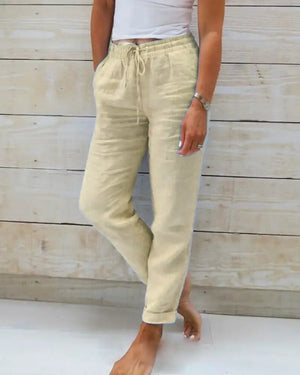 Linen Pants For Woman Rieworkes