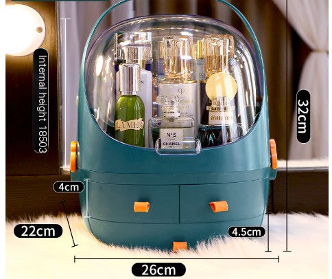 Portable Makeup Organizer Box for Desktop Storage Mimarta