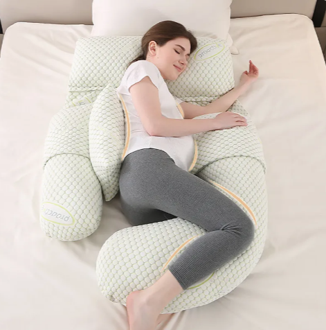 U-Shaped Pregnancy &amp; Lumbar Support Pillow Mimarta