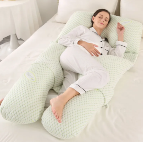 U-Shaped Pregnancy &amp; Lumbar Support Pillow Mimarta
