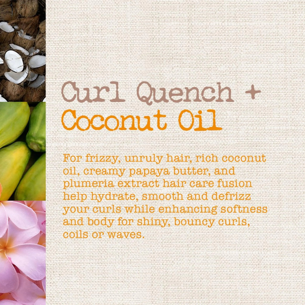 Maui Moisture Curl Quench + Coconut Oil Hydrating Curl Smoothie, Creamy Silicone-Free Styling Cream for Tight Curls, Braids, Twist-Outs & Wash & Go Styles, Vegan & Paraben-Free, 12 Ounce 12 Ounce (Pack of 1) Rieworkes