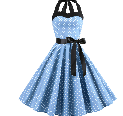 Vintage Polka Dot Strapless Maxi Dress for Women Mimarta