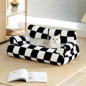 Fluffy Cat Couch Washable Pet Couch Bed For Cats And Small Dogs Up To Non-Slip Dog Beds Mimarta