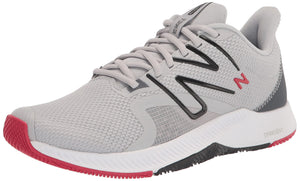 New Balance Mens DynaSoft Trnr V2 Cross Trainer Light Aluminum/Black/Team Red 8.5 X-Wide Rieworkes