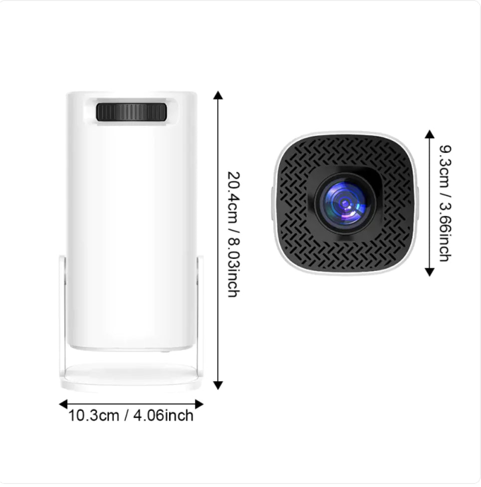 Portable 4K Household Projector Mimarta
