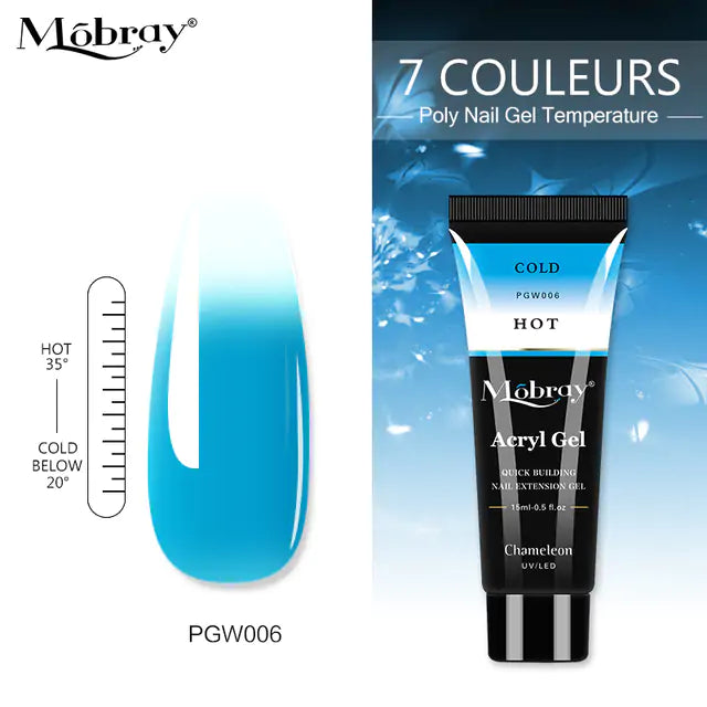 Poly Acrylic Gel: 15ML UV Gel for Nail Extension - 38 Colors Rieworkes