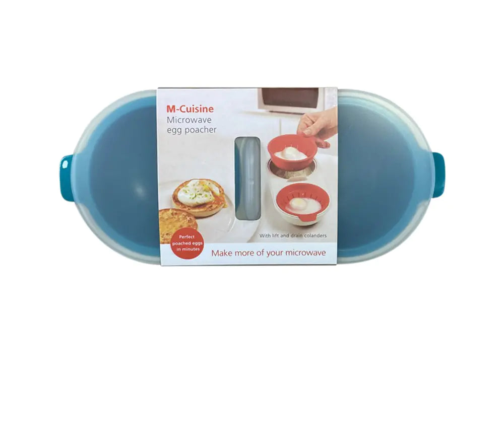 Round Double Cup Microwave Egg Poacher Rieworkes