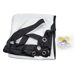 Portable Projector Curtain For Home Cinema & Office Rieworkes