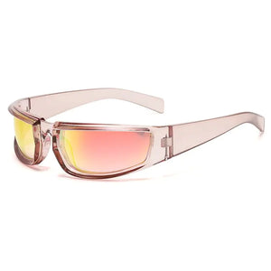 Y2K Sports Punk Sunglasses Women Men Rieworkes