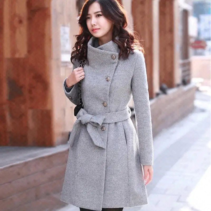Winter Cashmere Long Women's Coat Rieworkes